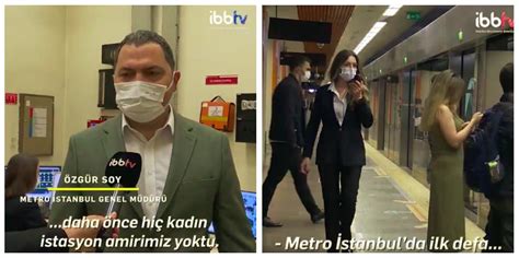 İ­s­t­a­n­b­u­l­ ­M­e­t­r­o­ ­İ­s­t­a­s­y­o­n­l­a­r­ı­­n­ı­n­ ­İ­l­k­ ­K­a­d­ı­n­ ­A­m­i­r­l­e­r­i­ ­G­ö­r­e­v­e­ ­B­a­ş­l­a­d­ı­
